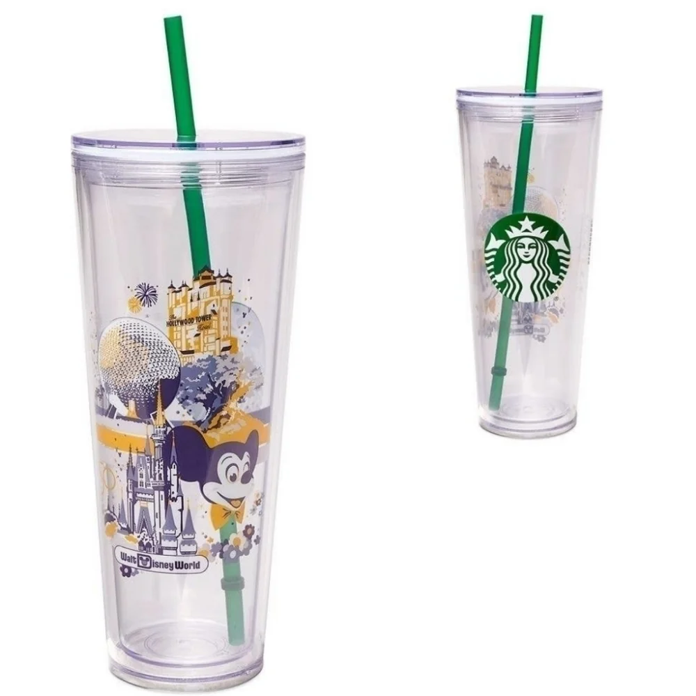 Starbucks Disney world 50th Anniversary Vault Collection Retro venti Tumbler